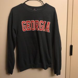 Grey University of Georgia Sweatshirt